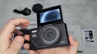 4K Digital Camera for Photography, WiFi UHD Autofocus 64MP Vlogging Camera for YouTube Review