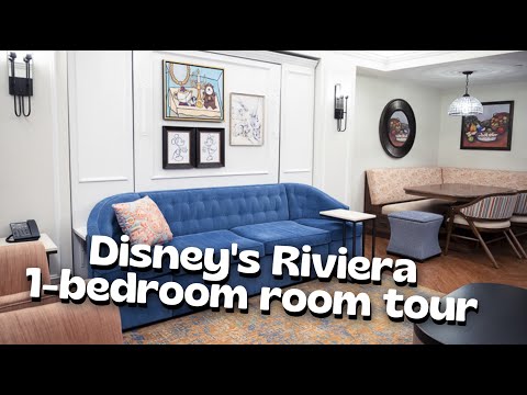 Disney’s Riviera Resort 1-Bedroom Villa Tour | Standard View Riviera Resort | Disney Vacation Club