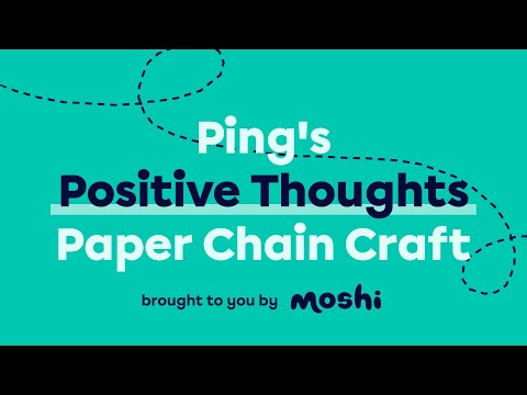 FREE ACTIVITY FOR KIDS: Ping's Positive Thoughts Paper Chain