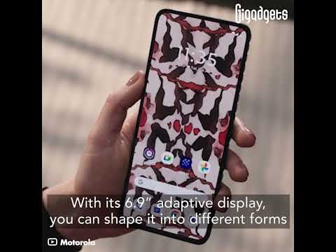 Motorola unveiled Adaptive Display Concept #giagdgets #display #smartphone #futuretech #concept