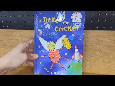 A TICKET FOR CRICKET MOLLY COXE BEGINNER BOOKS CLOSER LOOK PICTURE BOOK SHOPPING REVIEW REVIEWS