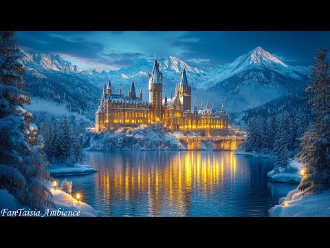 Relaxing Celtic Music – Winter Village, Falling Snow, Beautiful, Enchanting, Magical