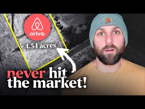 the HIDDEN opportunities in buying land for an Airbnb!