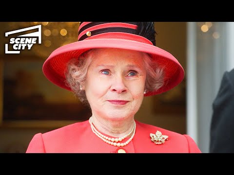 The Queen Receives a Surprise at Golden Jubilee | The Crown (Imelda Staunton, Ed McVey)