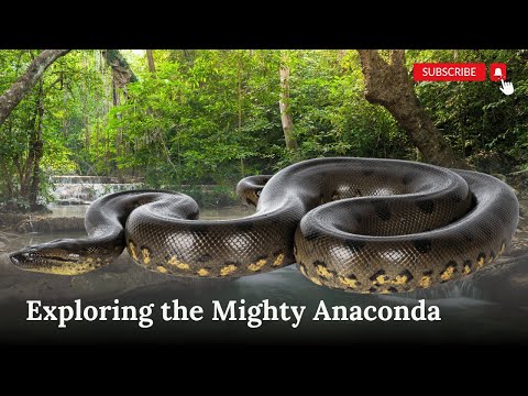 Exploring the Mighty Anaconda: Daily Life, Eating Habits, and Fascinating Traits of the Giant Snake!