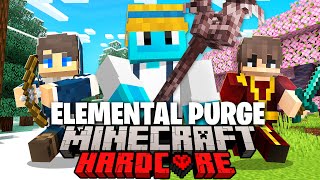 100 Players Simulate an Elemental Purge in Minecraft...