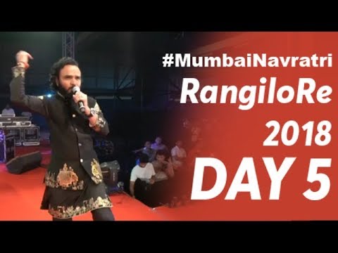 RangiloRe day 5 was extremely filled with the spirit of fire! | Parthiv Gohil