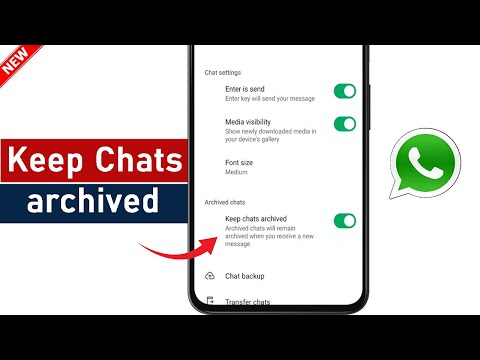 Keep Chats Archived Whatsapp Kya Hai | Keep Chats Archived Whatsapp ka Matlab Kya Hota Hai