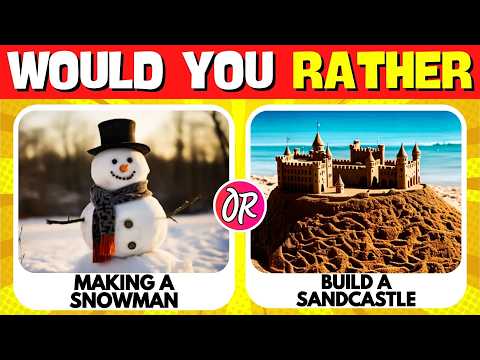 Would You Rather? Cold or Hot Edition 🥶️🥵️ | Random Quizzes