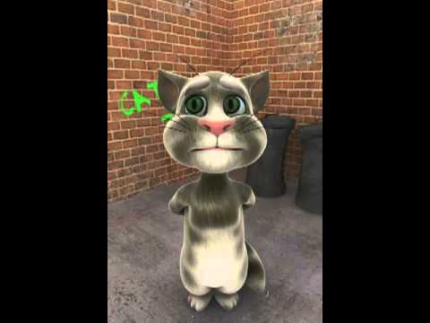 Let me ride by talking Tom cat