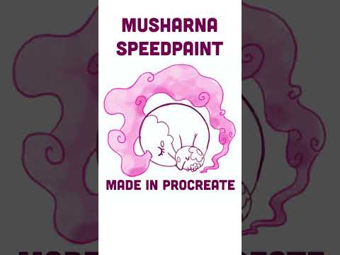 Musharna Speedpaint #speedpaint #pokemon