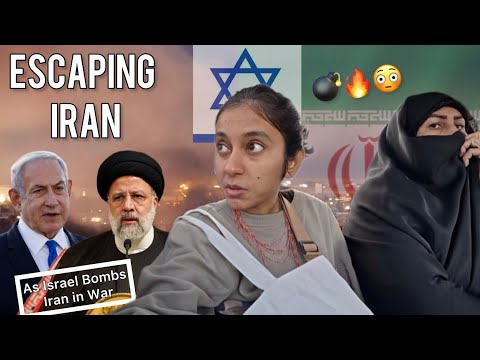 Solo Indian Girl in IRAN as the IRAN - ISRAEL War Continues 💣😳🇮🇷🇮🇱