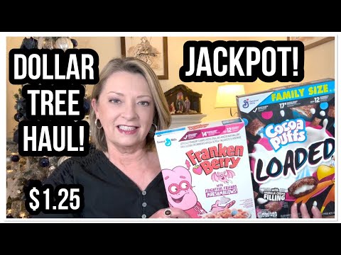 DOLLAR TREE HAUL | I HIT THE JACKPOT | NAME BRAND | $1.25 | DT NEVER DISAPPOINTS😁 #haul #dollartree