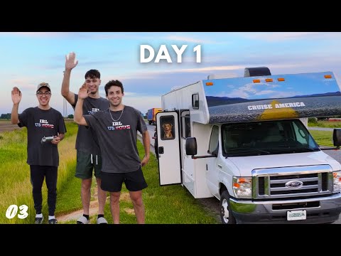 Day 1 Of Travelling Across The U.S In An RV | Vlog 03