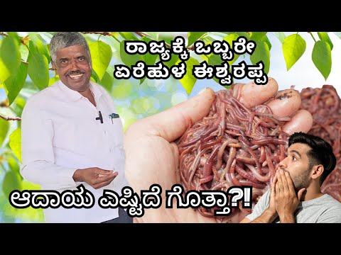 ಎರೆಹುಳ ಈಶ್ವರಪ್ಪ | ಇವರು ರಾಜ್ಯಕ್ಕೆ ಮಾದರಿ ಕೃಷಿಕರು | ಎರೆಹುಳದಲ್ಲಿ ಇವರ ಸಾಧನೆಯನ್ನು ಮೆಚ್ಚಲೇಬೇಕು #earthworm