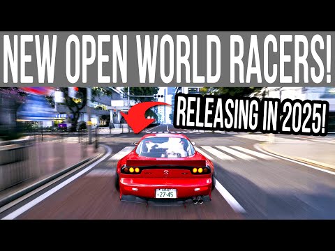 5 NEW Open World Racing Games Releasing in 2025! (Forza Horizon 6?)