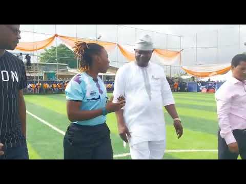 Akinsanya commissions Seamoriow stadium at Abaranje