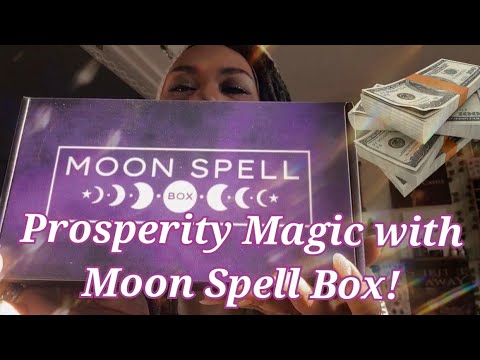 Prosperity Spell with Moon Spell Box 🌿