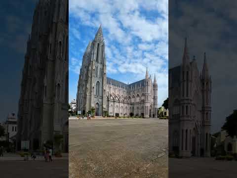 St. Philomena's Cathedral: A Neo-Gothic Marvel of Faith and Architecture #mysore #karnatakatourism