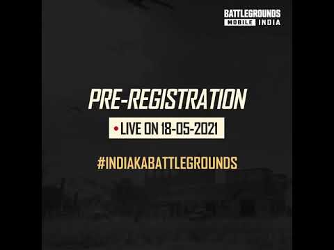 BATTLEGROUNDS MOBILE INDIA - Pre-Registration Date Reveal