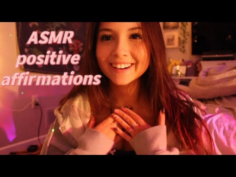 ASMR positive affirmations, personal attention, and life advice (whispered, rambling)