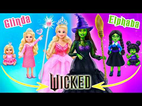 Wicked | Глинда и Эльфаба растут! Дисней куклы