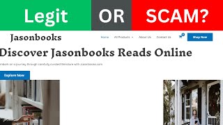 JasonBooks.com Reviews - is Jason Books Legit or SCAM?