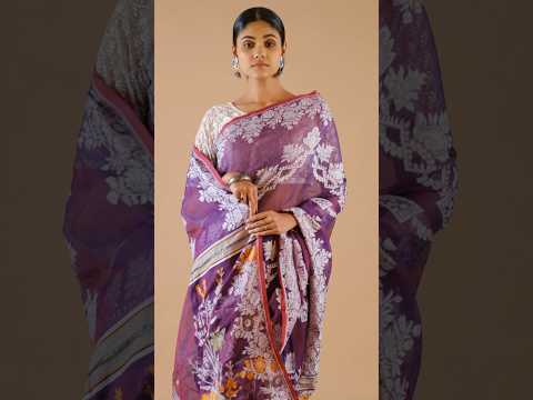 Jerry Fashion Presents A Superb Jamdani Saree🥻 #jerryapp #shorts #shortvideo #reels