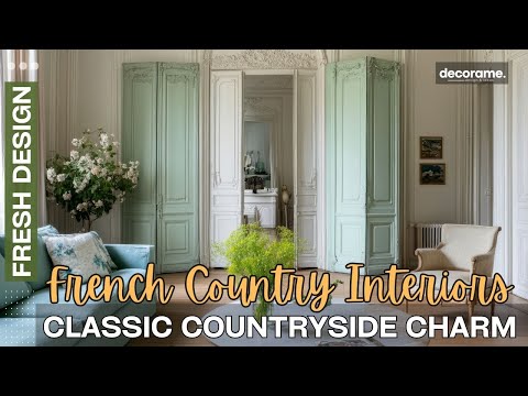 Chic French Country Interiors: Infuse Your Home with Classic Countryside Charm