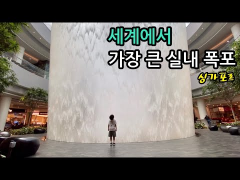 세계에서 가장 큰 실내 폭포 | 싱가포르 쥬얼 창이 공항 | 이민생활 | 여행