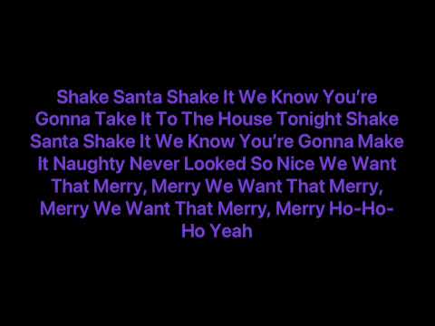 Zendaya - Shake Santa Shake (Lyrics)