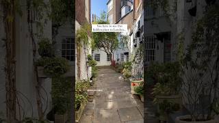 Hidden place in London (details in description) #londonstreet #londonwalk #london