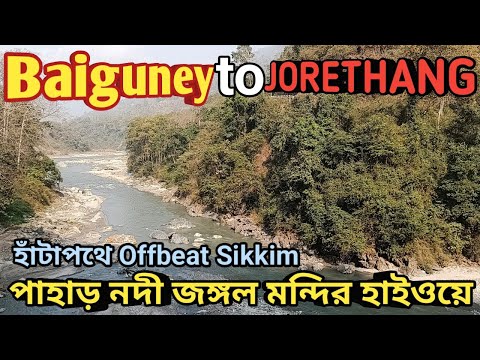 🚶🚶Walking from Baiguney to Jorethang| পায়ে হেঁটেই  Sikkim এর রাস্তায় Enjoy! 🤗Travel with Sulagna