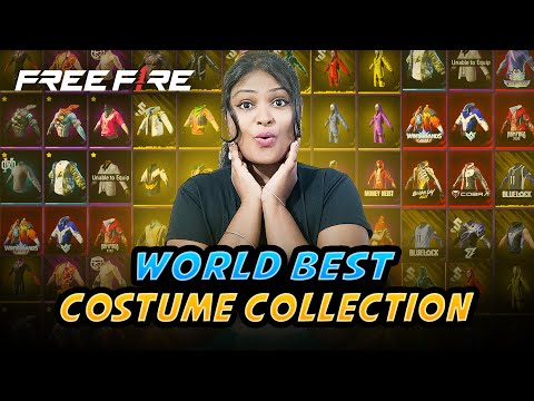 💥World Best Legendary Costume Collection🔥😍🥳|| Free Fire #shangaming #ccgbluebird