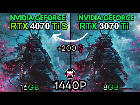 RTX 4070 Ti SUPER VS RTX 3070 Ti : 1440P GAMING TEST