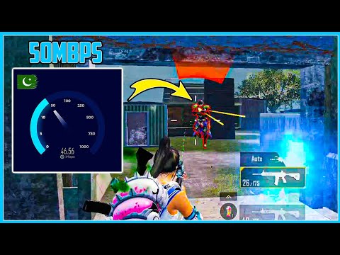 50Mbps Fastest Internet In Pakistan 🔥 Best Internet For Pubg Mobile In Pakistan / Stable 20ms ?