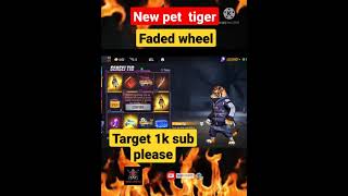 #short #freefirenewfadedwheel #freefirenewpet