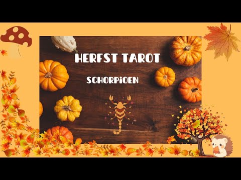 HERFST tarot SCHORPIOEN   Hurt people hurt people ... Wat als je lichter kan leven?