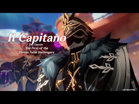 Il Capitano First Appearance | Genshin Impact