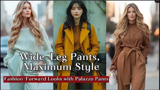 How to Style Wide-Leg Pants: The Ultimate Guide to Wearing Palazzo Pants Elegantly