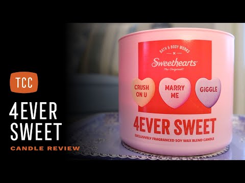 4EVER SWEET (Sweethearts) Candle Review – Bath & Body Works