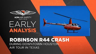 Early Analysis: Helicopter Tower Collision in Houston, TX