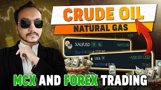 Crude oil live trading | MCX & Forex Market Analysis #livetrading #comodity