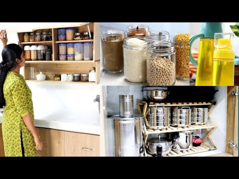 My Full kitchen & New Pantry Organization!!!Minimalistic Organization|French fries & mushroom gravy