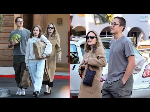 Angelina Jolie & Son Knox: He’s Taller Than Her Now! 😱👩‍👦✨