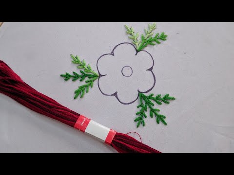 Amazing flower design trick/ very easy and beautiful flowers design tutorial