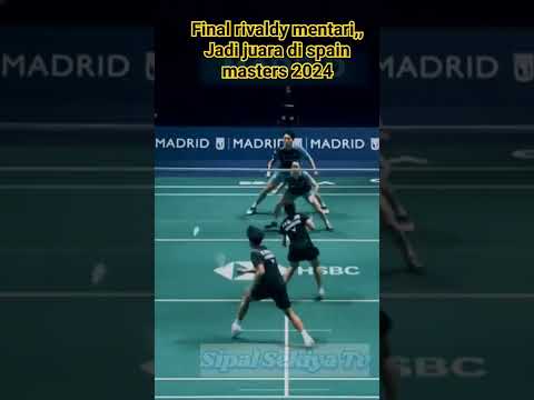 rivaldy/mentari juarai spain master 2024