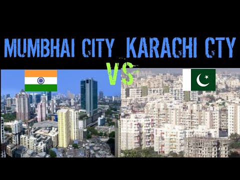 MUMBAI CITY VS KARACHI CITY COMPARISON" 2023 #pakistankarachi  #indiamumbai