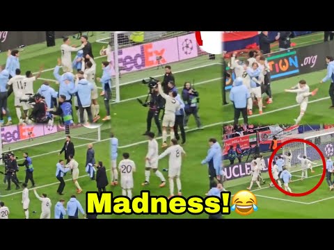 Insane Celebration🔥Bellingham,Mbappe & Valverde INSANE Jubilation & Dancing 😂Rudiger Crazy Dance