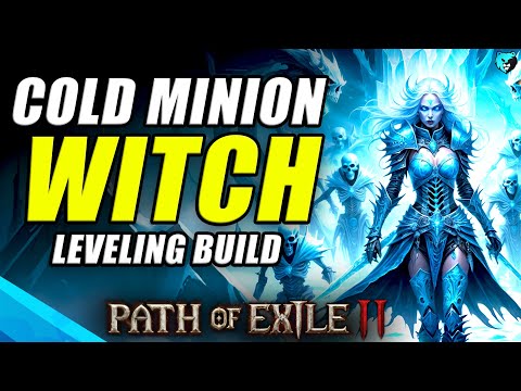 FRIGID Cold Minions Witch Leveling Build for Path of Exile 2